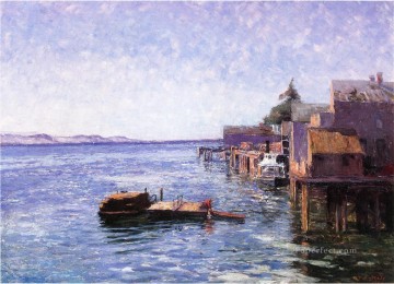 ピュージェット湾 セオドア・クレメント・スティール Oil Paintings